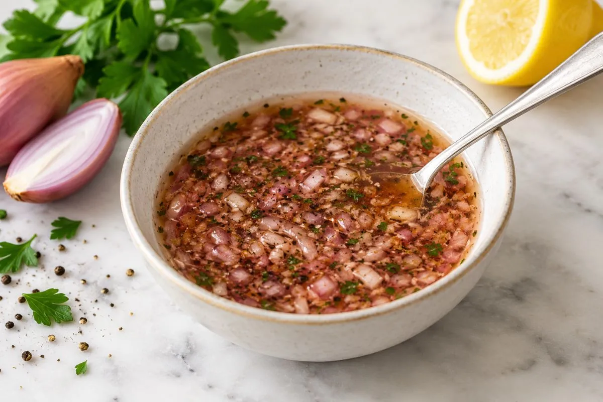 Classic Mignonette Sauce