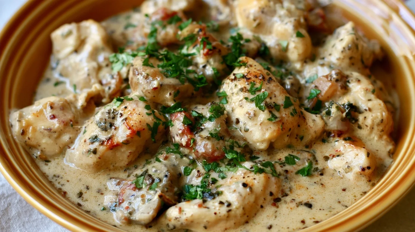 Chicken au Poivre