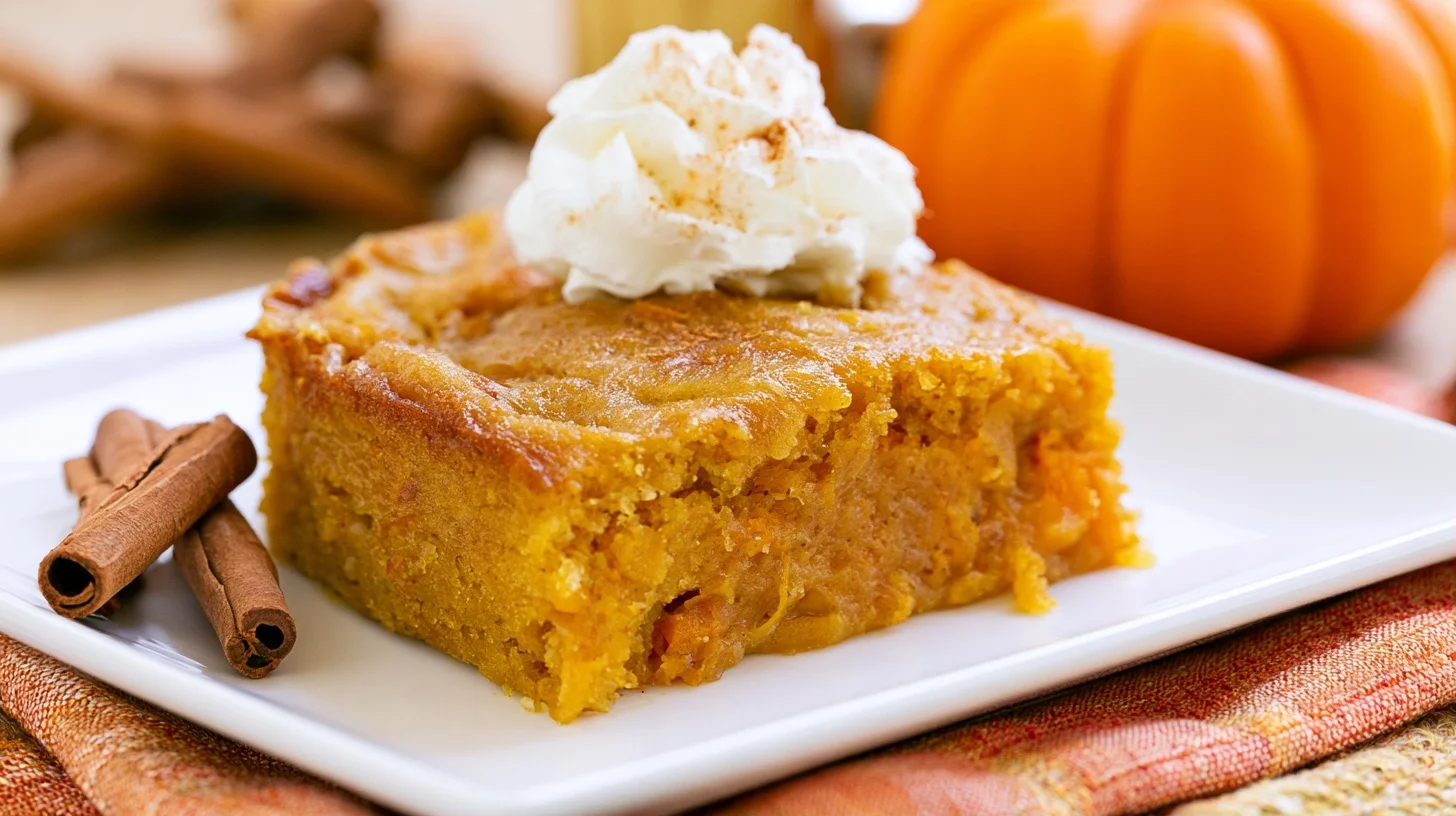 Easy Pumpkin Dump Cake Recipe for Fall Dessert Lovers
