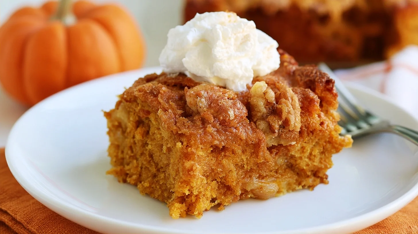 Pumpkin Dump Cake