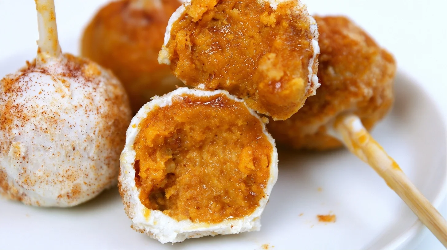 Pumpkin Pie Cake Pops