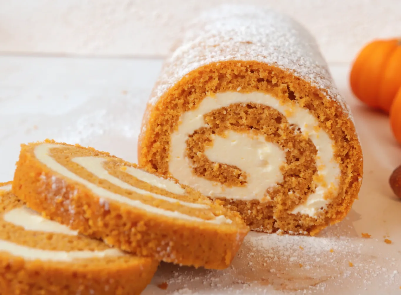 How to Make Pumpkin Roll Recipe with Cream Cheese Filling