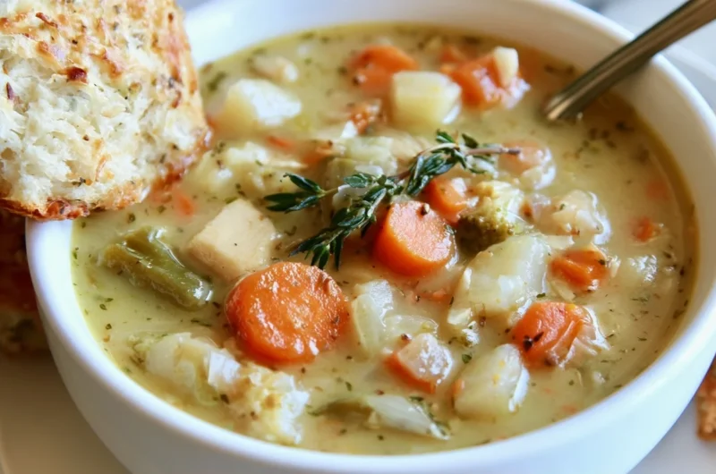 Chicken Pot Pie Soup