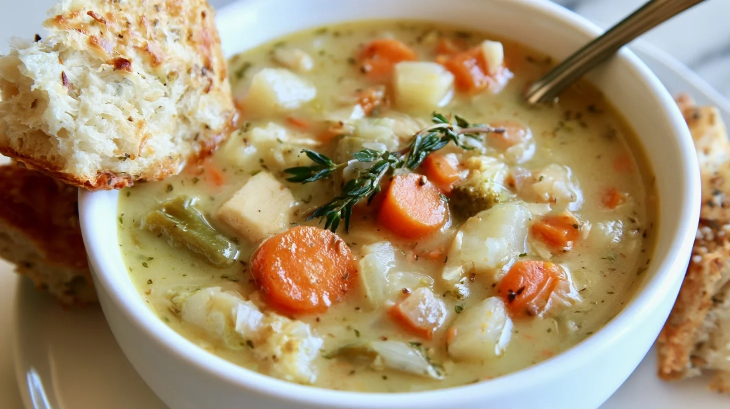 Chicken Pot Pie Soup