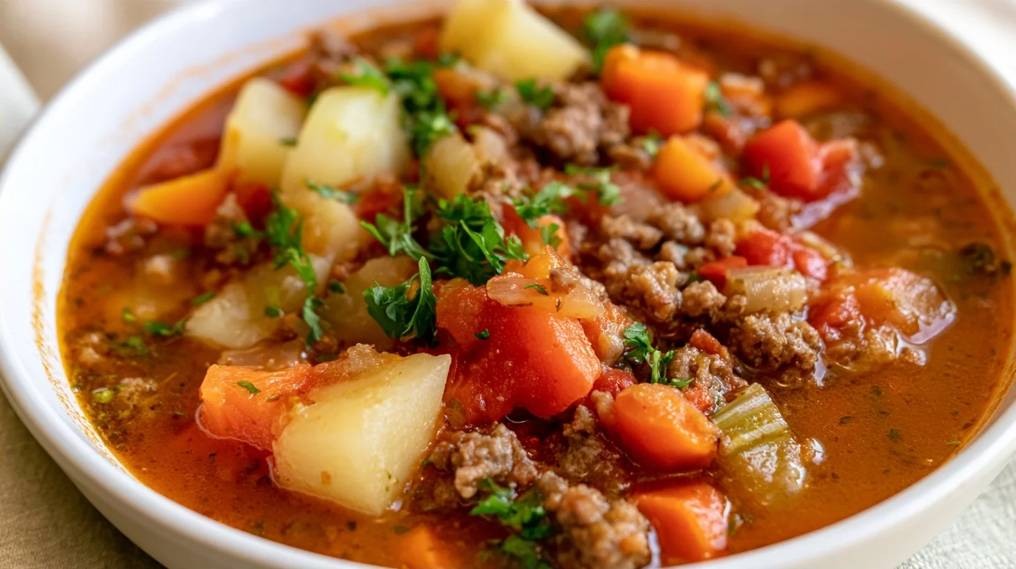 Hamburger Soup Recipe