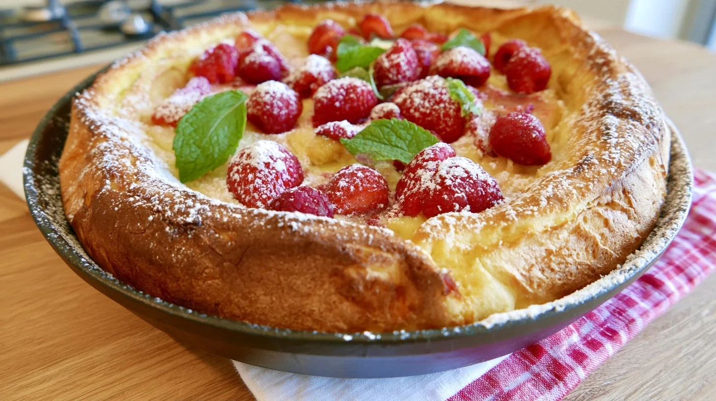 Easy German Pancake Recipe That Puffs in a 425°F Oven