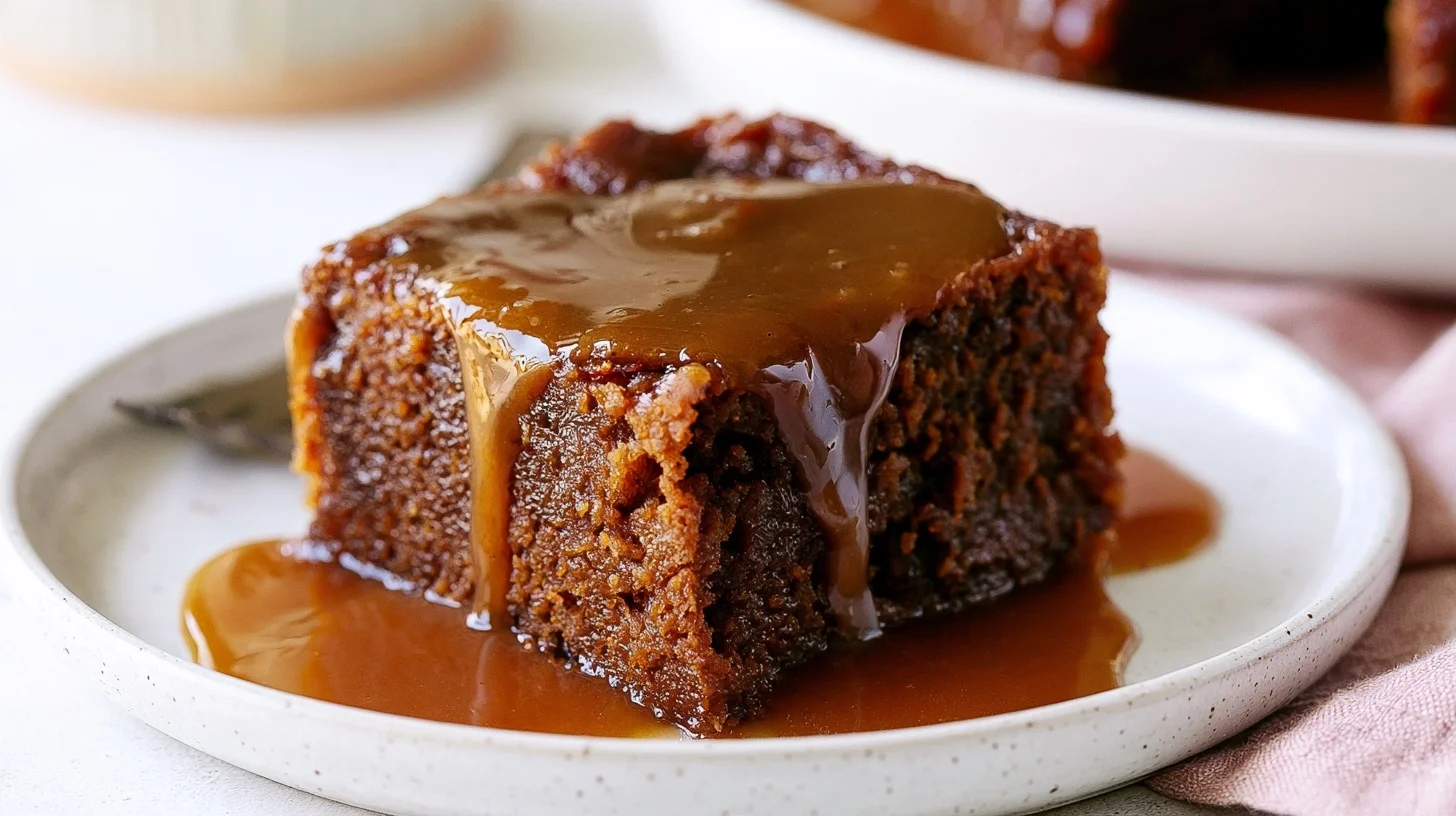 Sticky Toffee Pudding Recipe with Dates: The Best fudgy Pudding