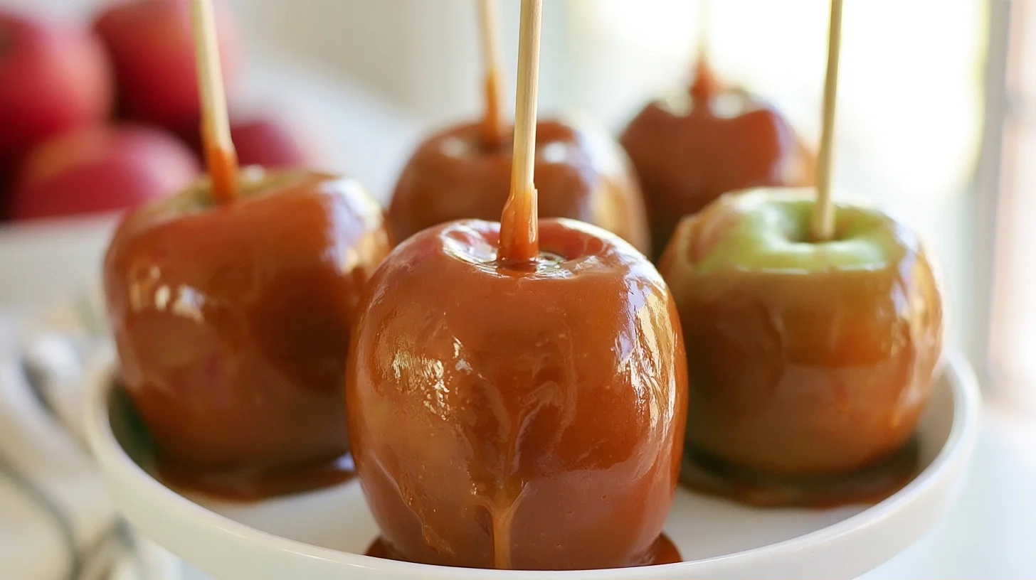 The Best Homemade Caramel Apples with Perfect Chewy Coating