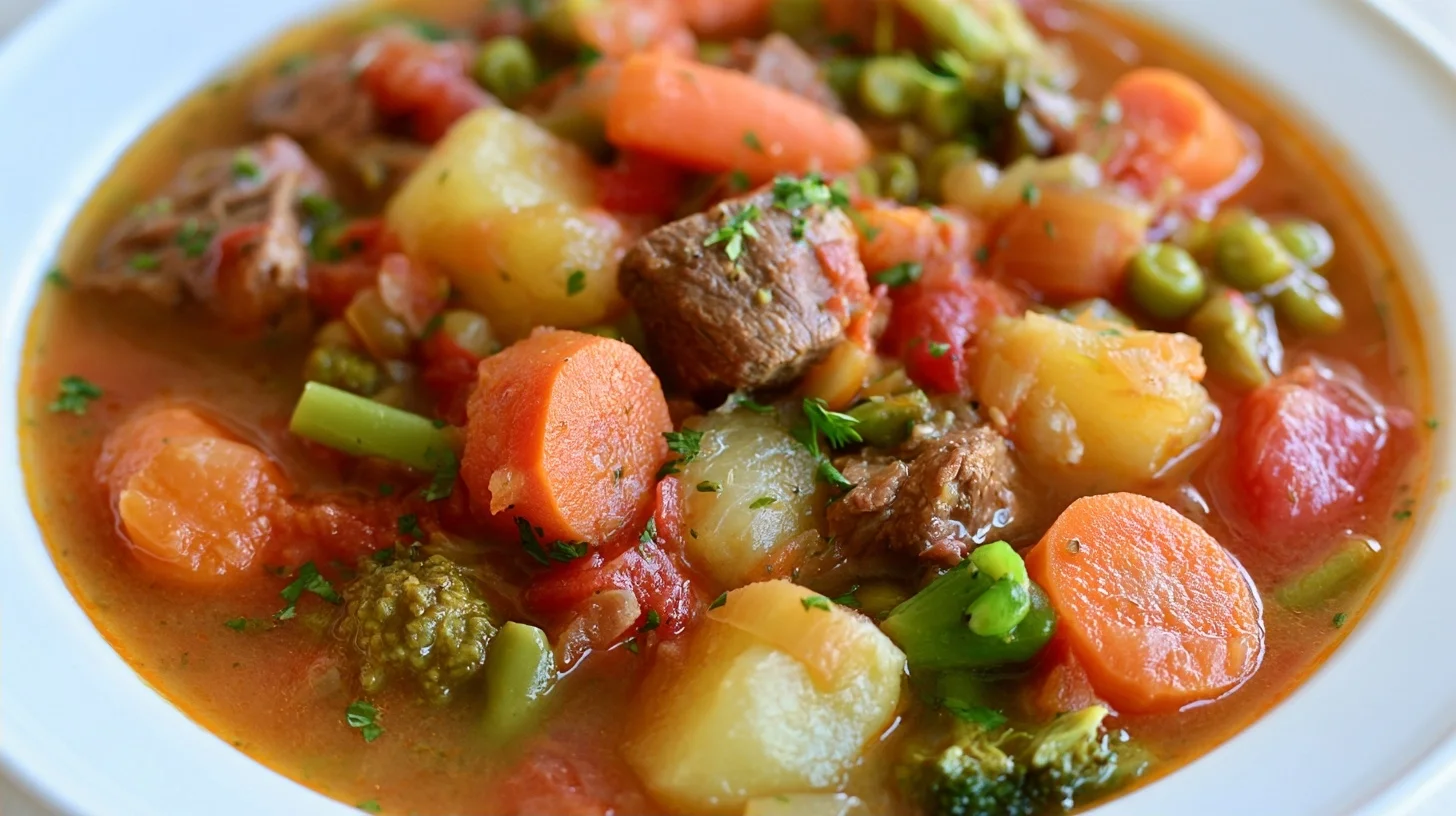 Beef Vegetable Soup Recipe