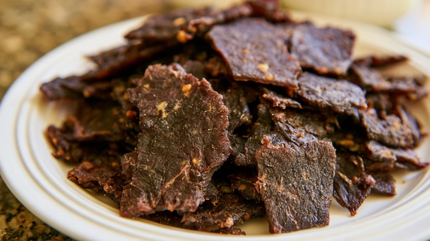 Easy Deer Jerky Recipe with Soy Sauce and Brown Sugar Marinade