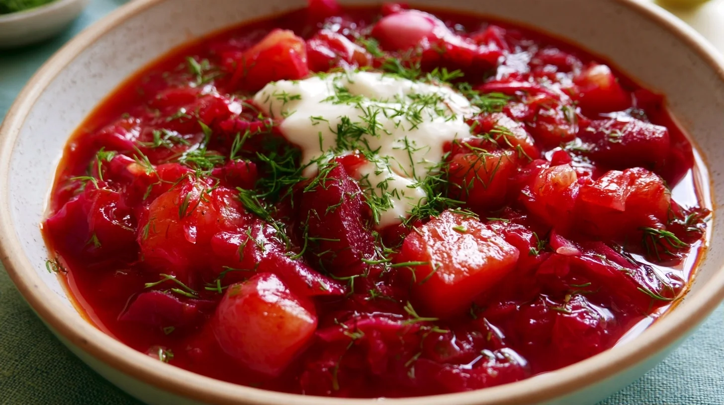 Cyndi Lauper Favorite Borscht Recipe: Easy and Hearty