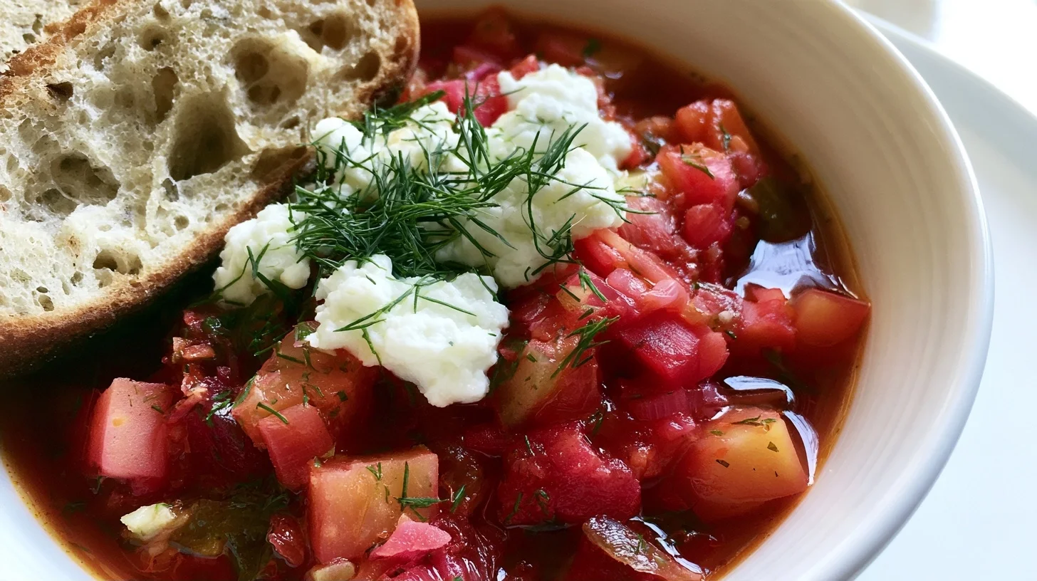 Cyndi Lauper Favorite Borscht Recipe