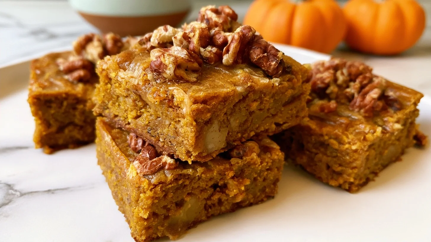 Pumpkin Blondies Recipe