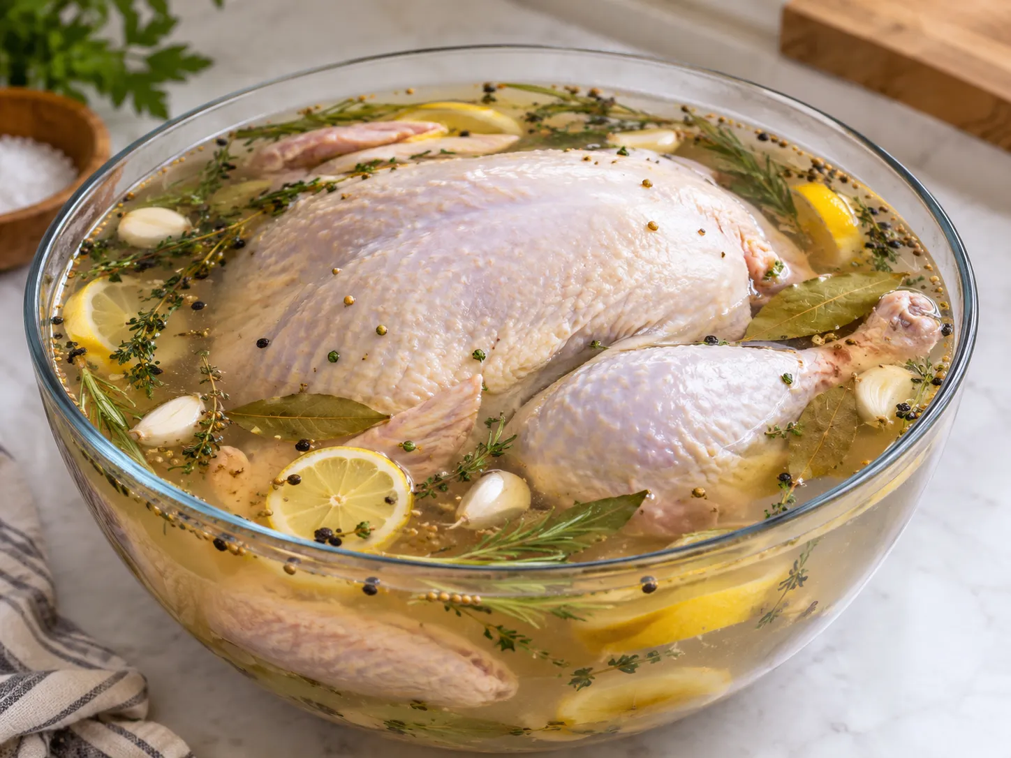 Turkey Brine Recipe for Juicy Meat in 12 to 24 Hours
