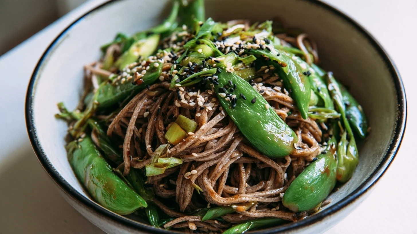 Easy Soba Noodles Recipe Ready in 20 Minutes with Dashi Broth