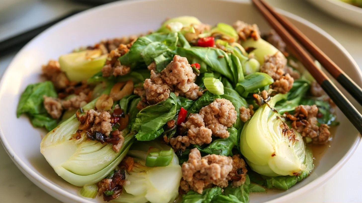 Garlic Bok Choy