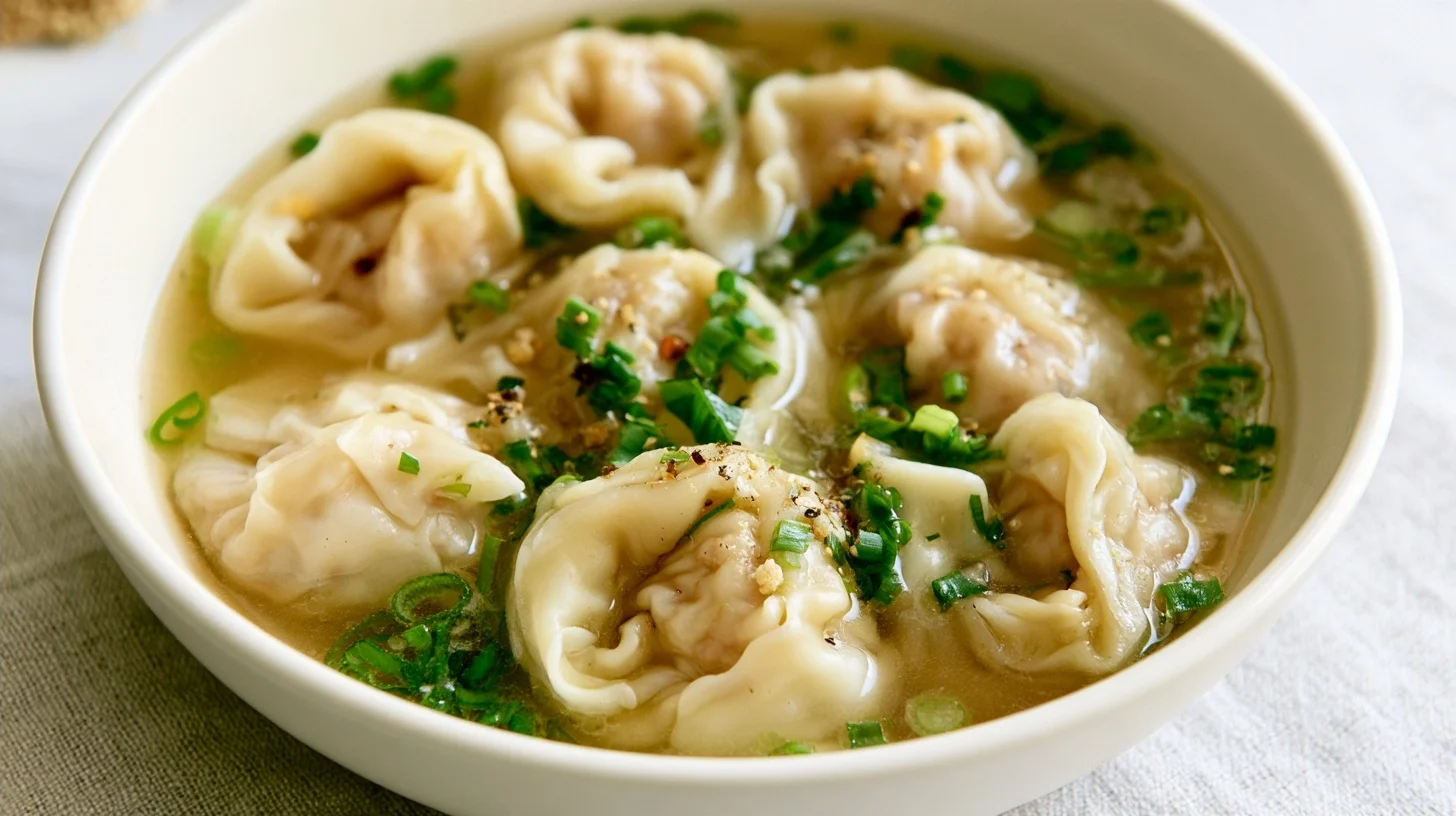 Wonton Soup Recipe