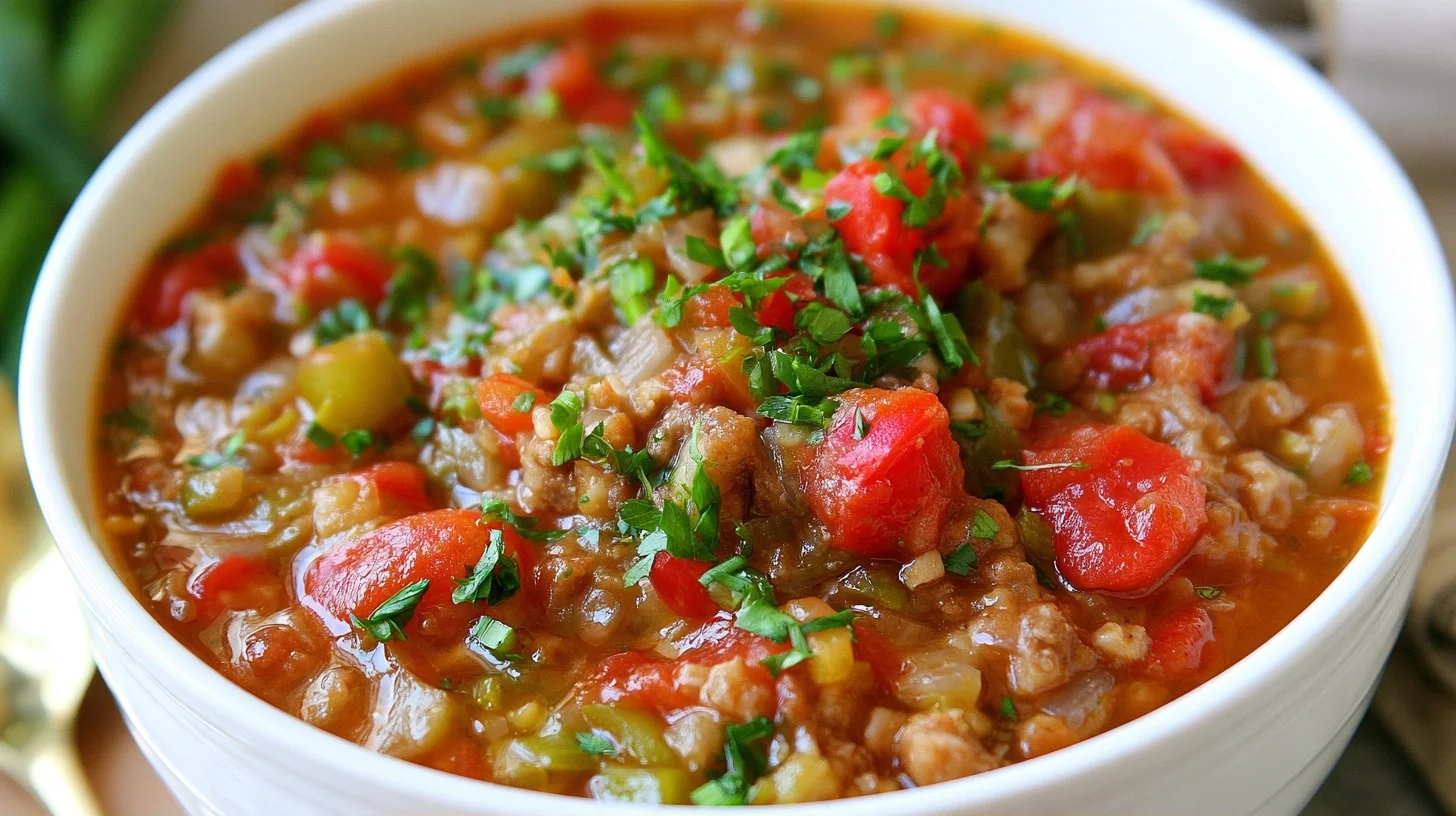 Stuffed Pepper Soup Recipe Ready in Under 45 Minutes