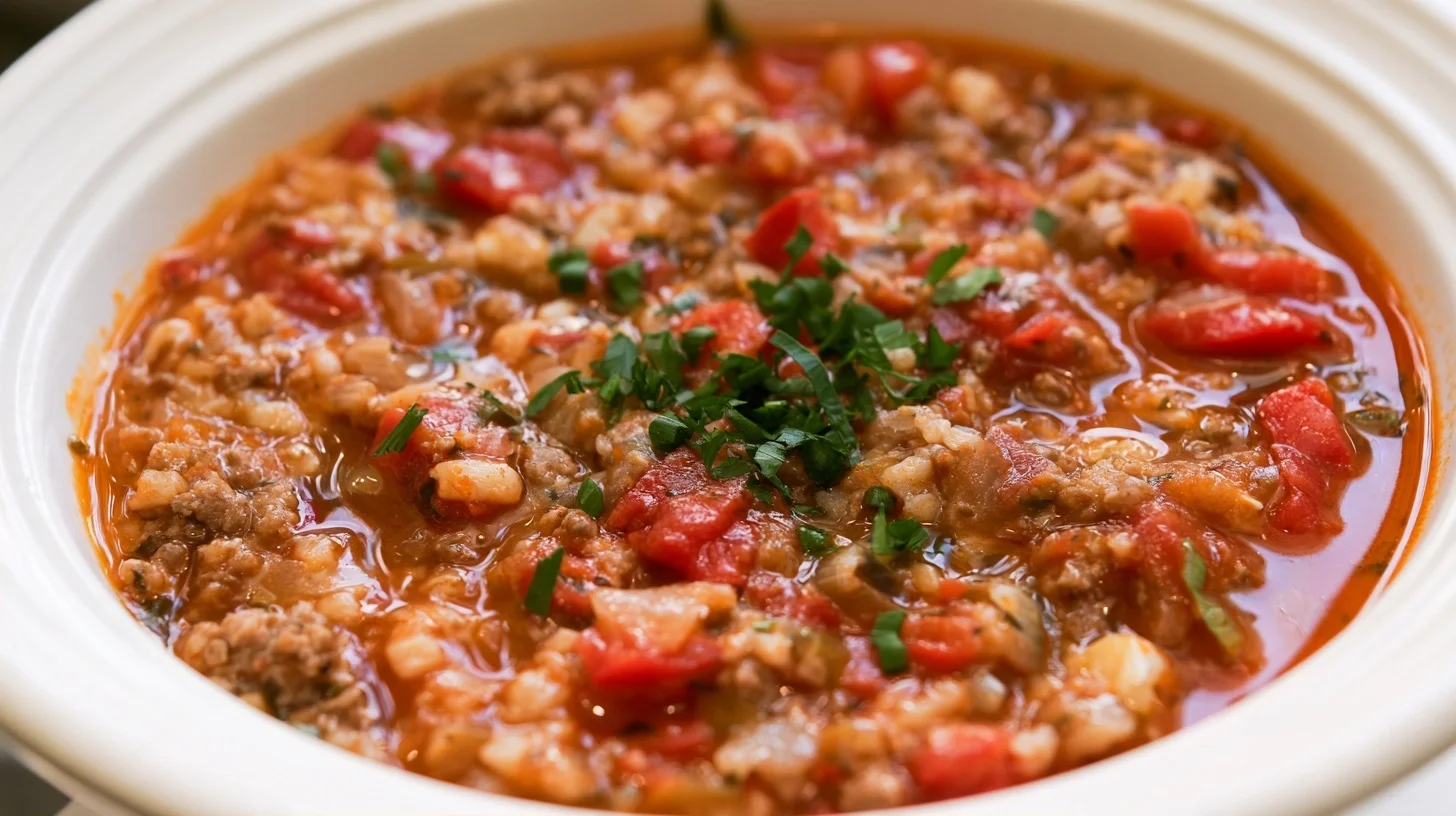 Stuffed Pepper Soup Recipe