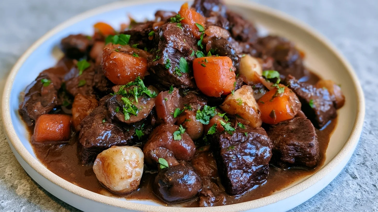 The Best Beef Bourguignon Recipe With a 2.5 Hour Braise